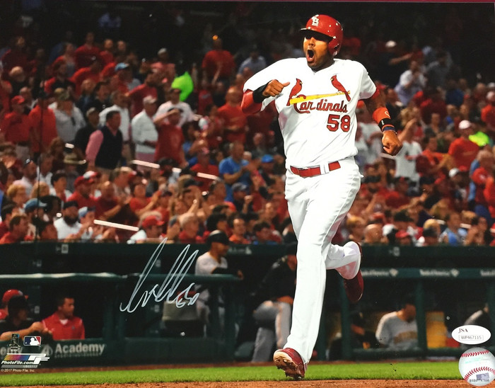 Jose Martinez Opening Day Signed 11X14