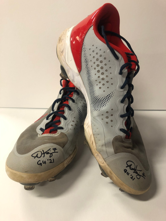 Andrew Knizner Game Worn Nike Cleats 2