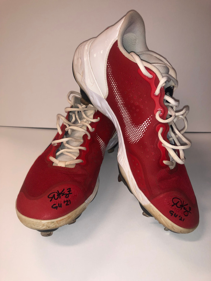 Andrew Knizner Game Worn Nike Cleats 3