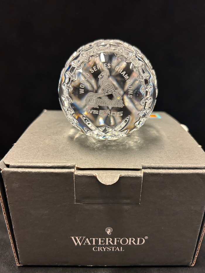 2006 World Series Waterford Crystal Ball
