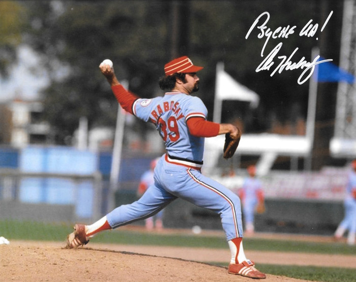 Al Hrabosky Signed 8x10 IMG2-2
