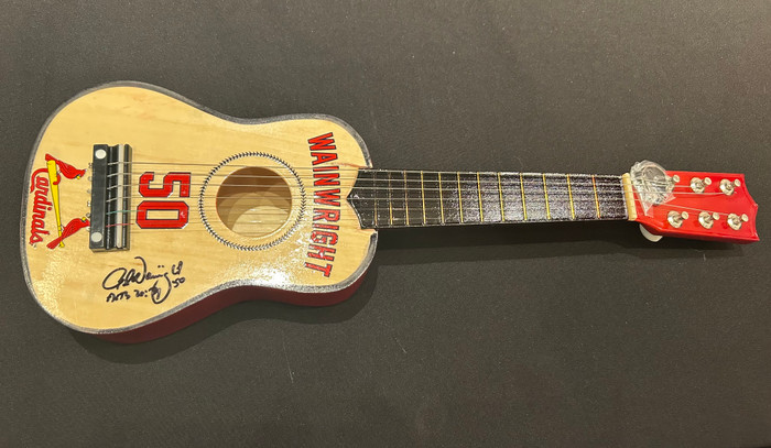 Adam Wainwright signed SGA Guitar
