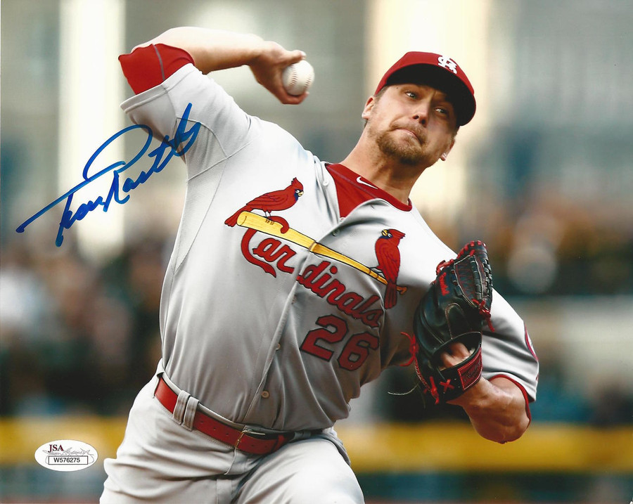 Trevor Rosenthal Away Frontshot Signed 8x10