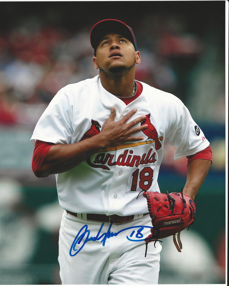 Carlos Martinez Hand on Heart Signed 8x10