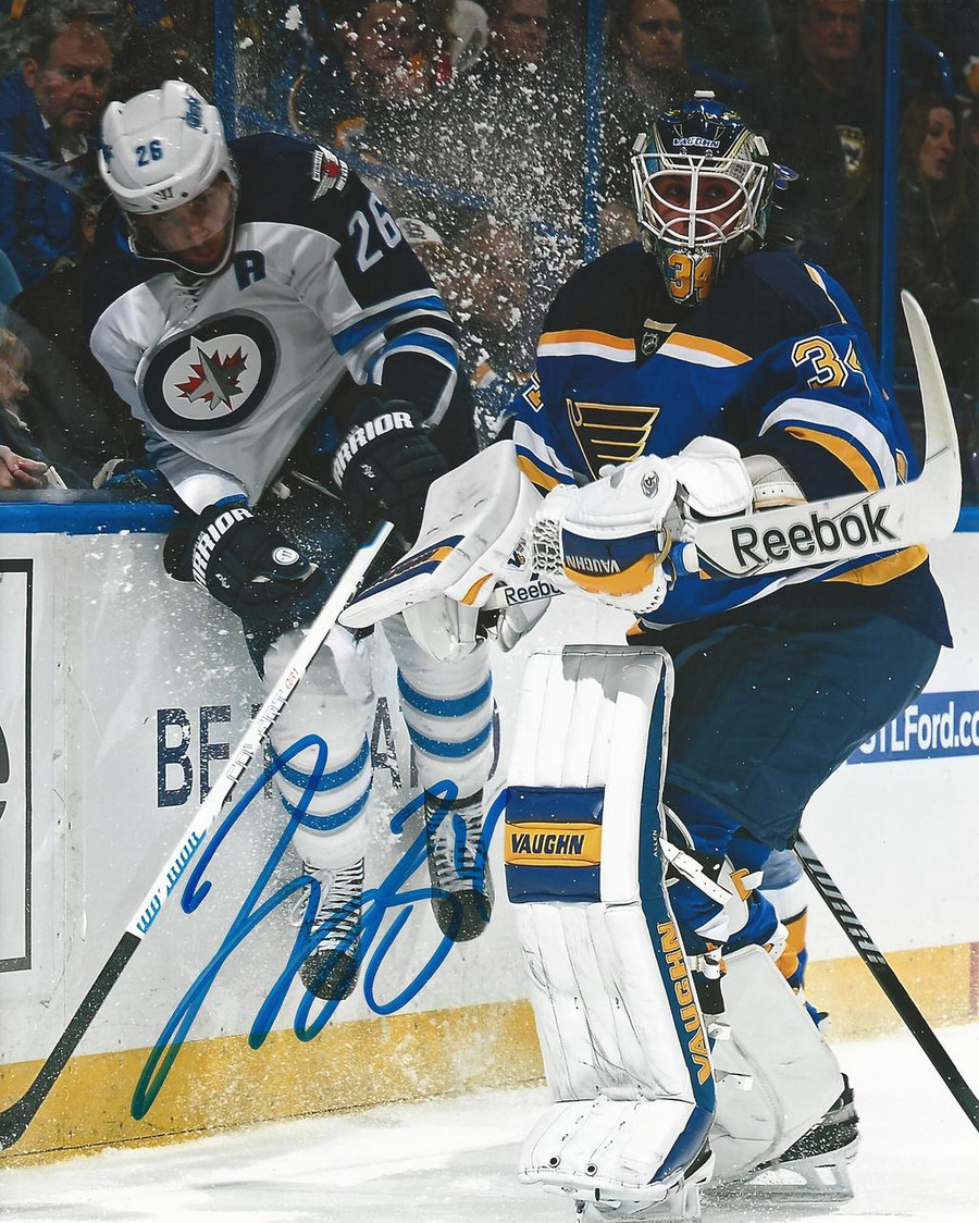 Jake Allen Check Signed 8x10
