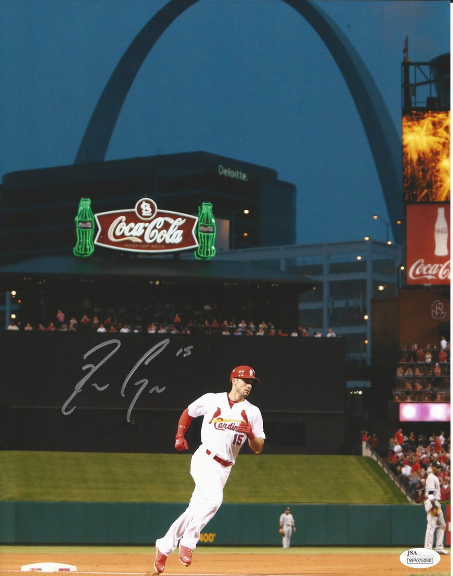 Randal Grichuk Arch Background Signed 11X14 