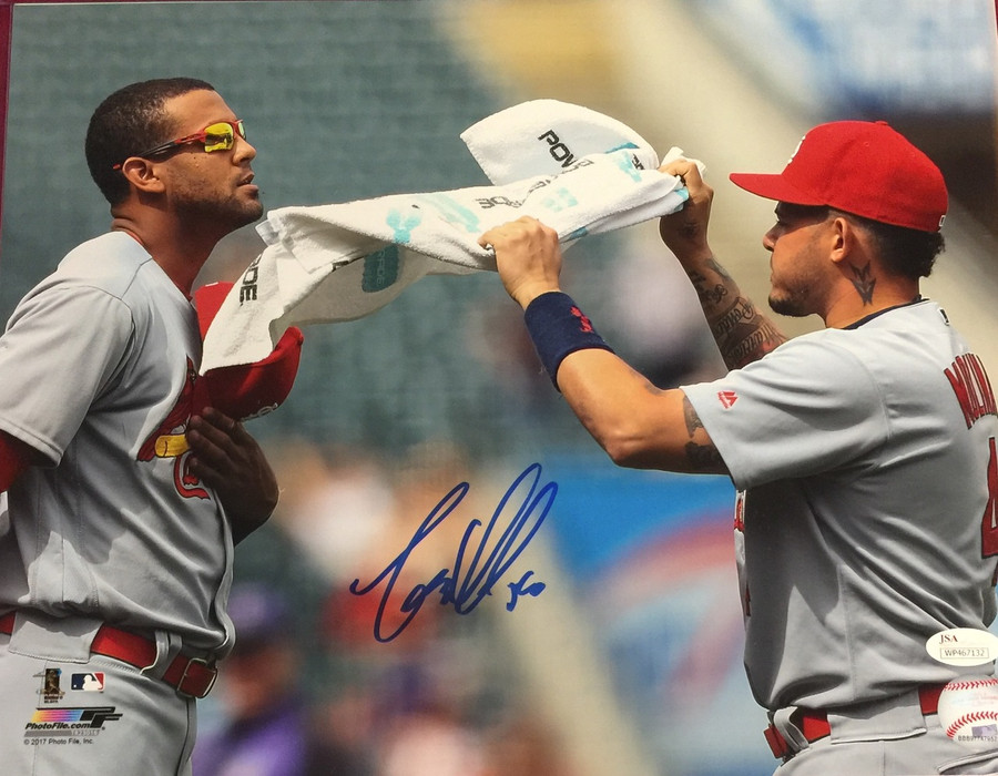 Jose Martinez Standoff Signed 11X14