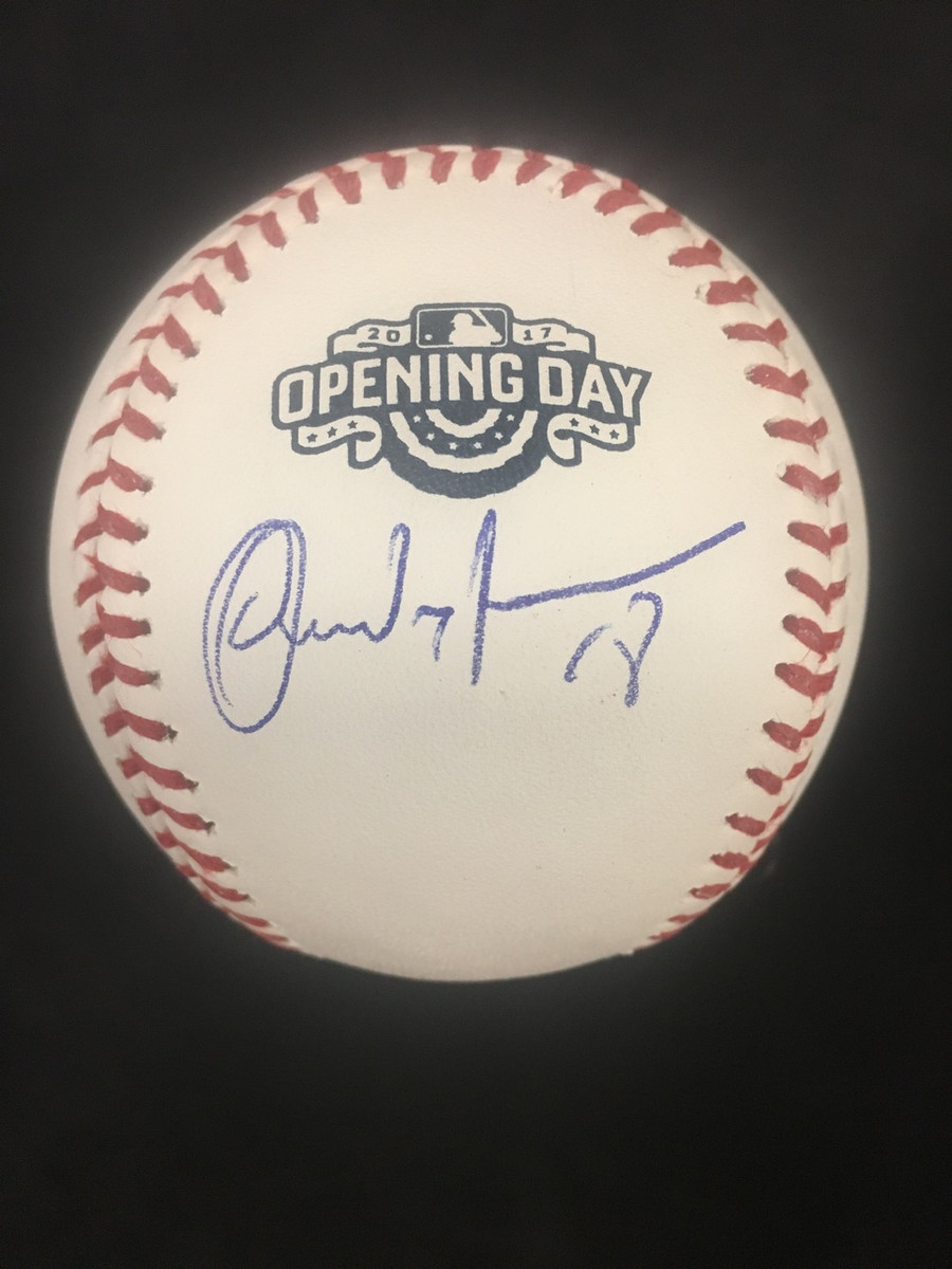 Carlos Martinez Signed 2017 Opening Day OMLB