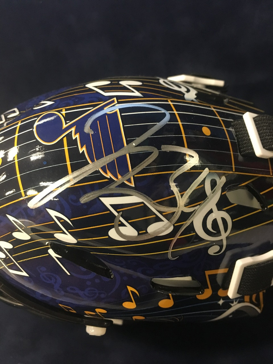 Jake Allen Signed Mini Replica Goalie Mask