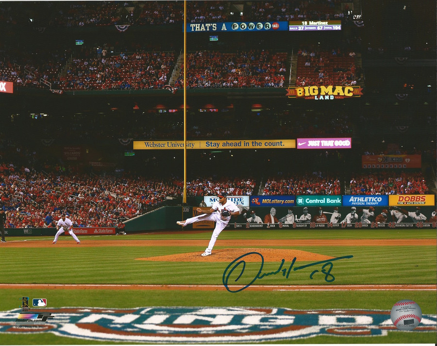 Carlos Martinez Opening Day Signed 11x14