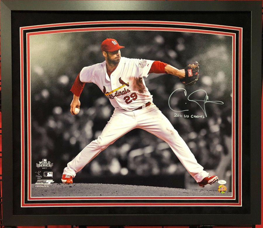 Chris Carpenter Signed Framed 20X24 IMG2