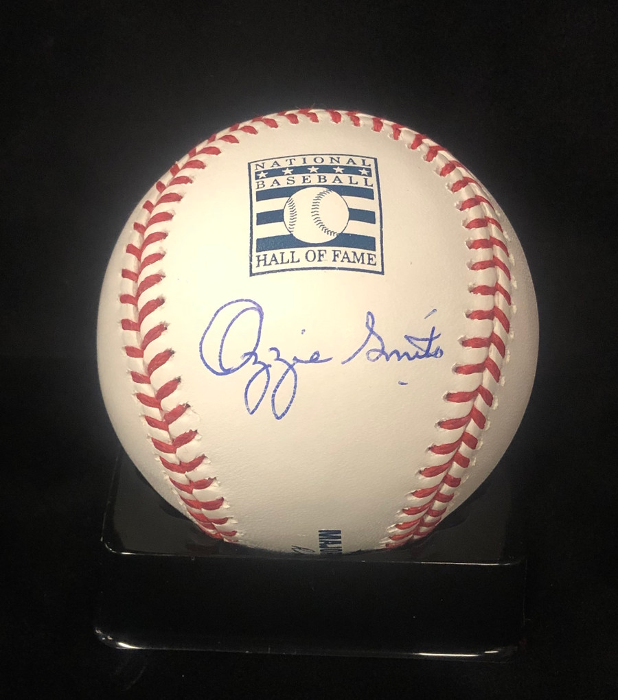 Ozzie Smith Signed HOF Logo OMLB
