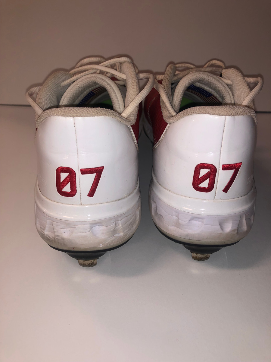 Andrew Knizner Game Worn Nike Cleats 3