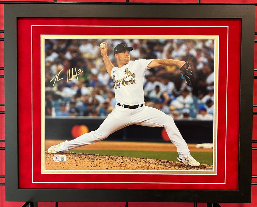 Ryan Helsley Signed 11X14 IMG 3