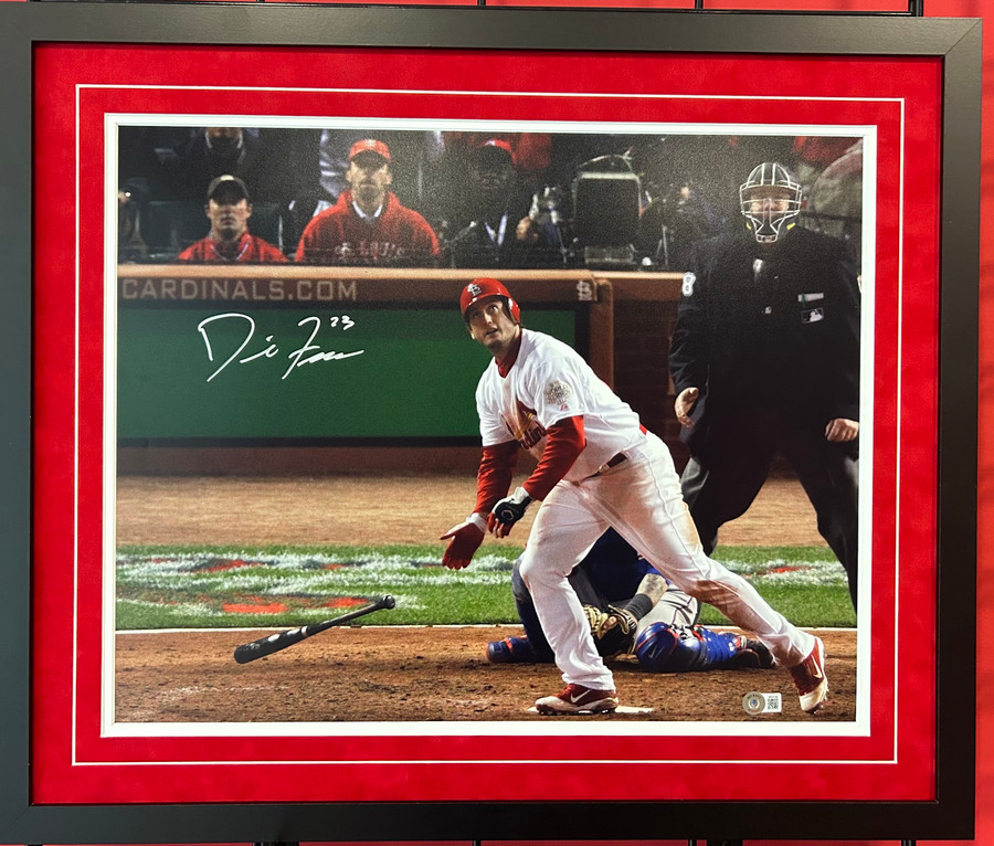 David Freese Signed 16X20 Img 1