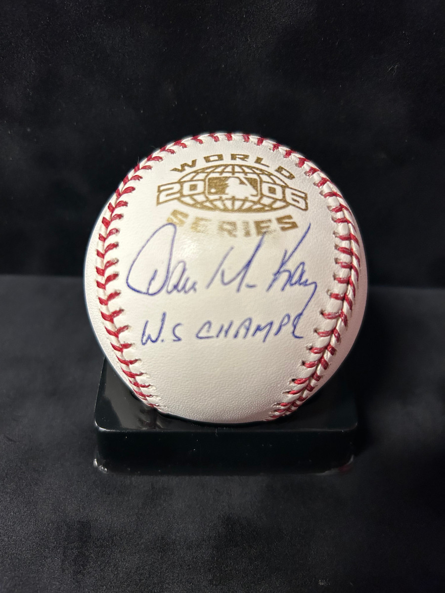 Dave McKay Signed 2006 World Series OMLB