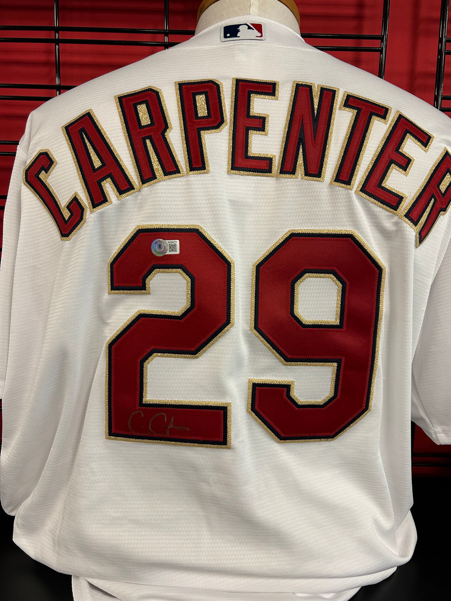 Chris Carpenter Signed 2006 World Series Championship Jersey