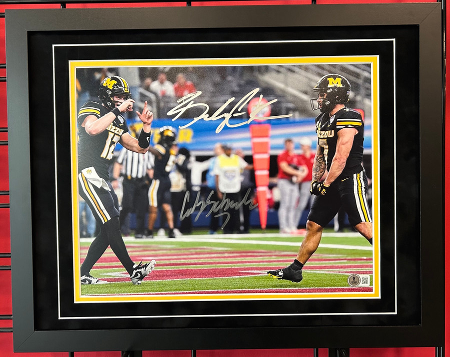 Brady Cook & Cody Schrader Signed 11x14