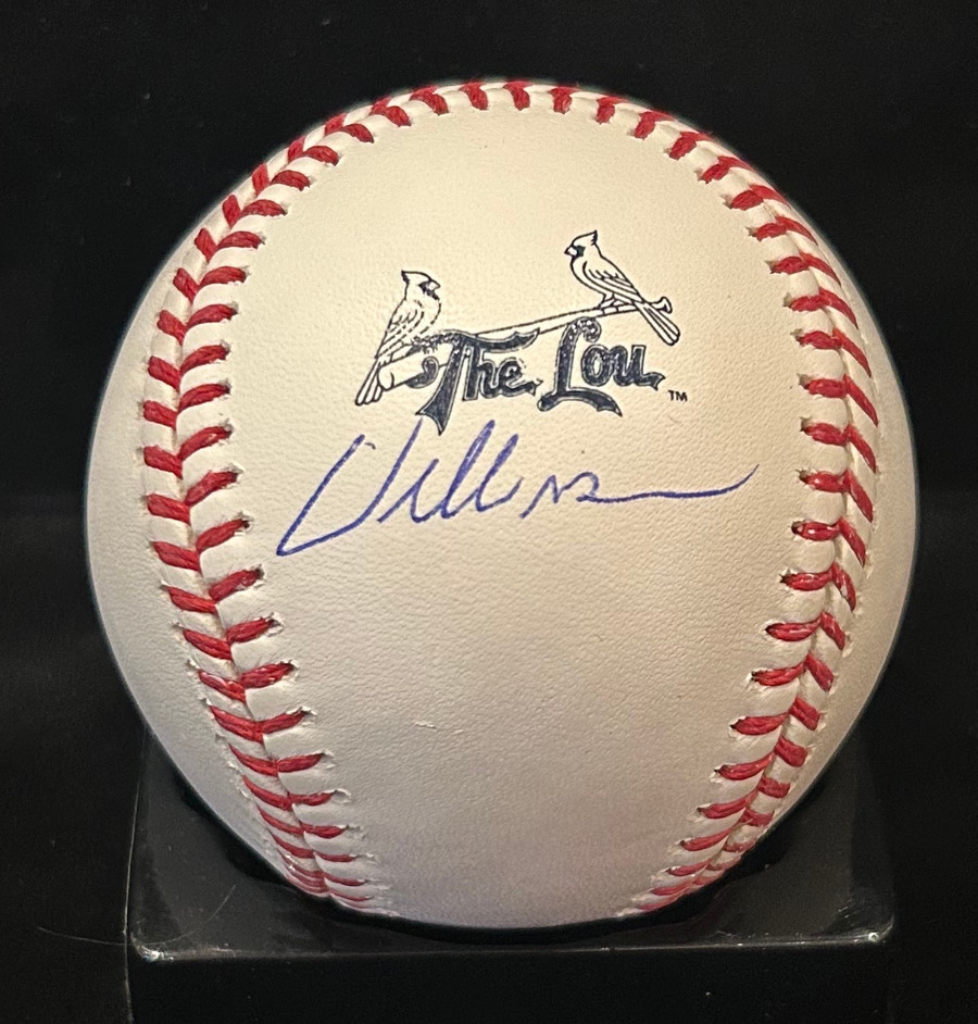 Willie McGee Signed STL City Connect OMLB