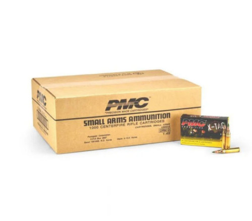 PMC X-TAC 5.56 NATO 62 Grain Green Tip 1000cs