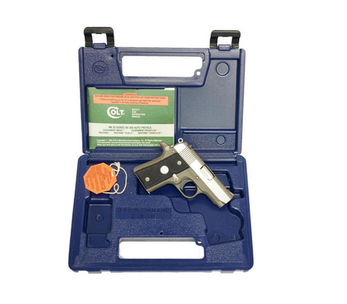 Colt Mustang .380 ACP Semi-Auto Pistol Stainless