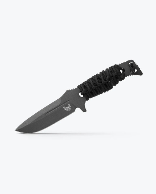 Fixed Adamas® | Black Paracord | Drop-point