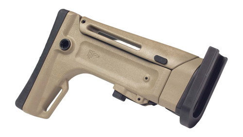 Kinetic Development Group SCP5-MK2-202 FN Scar Stock FDE Aluminum Compatible w/ FN SCAR Platforms