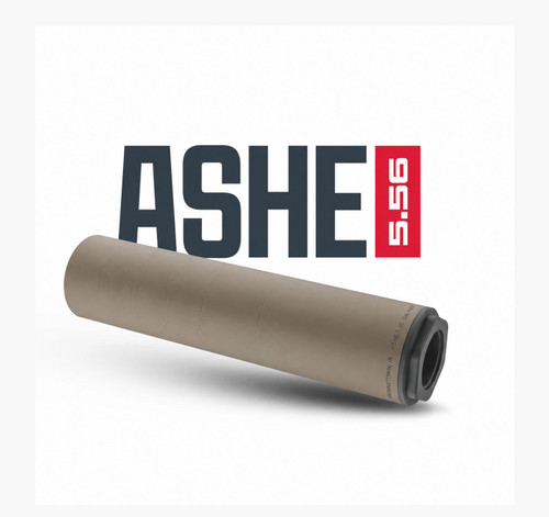 ONE HORSE ASHE 5.56 TITANIUM SUPPRESSOR FDE