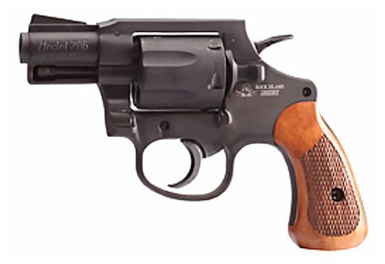 Rock Island Armory 51283 M206 Revolver 38 Special 6 Rounds Black W Extra Grip 3638