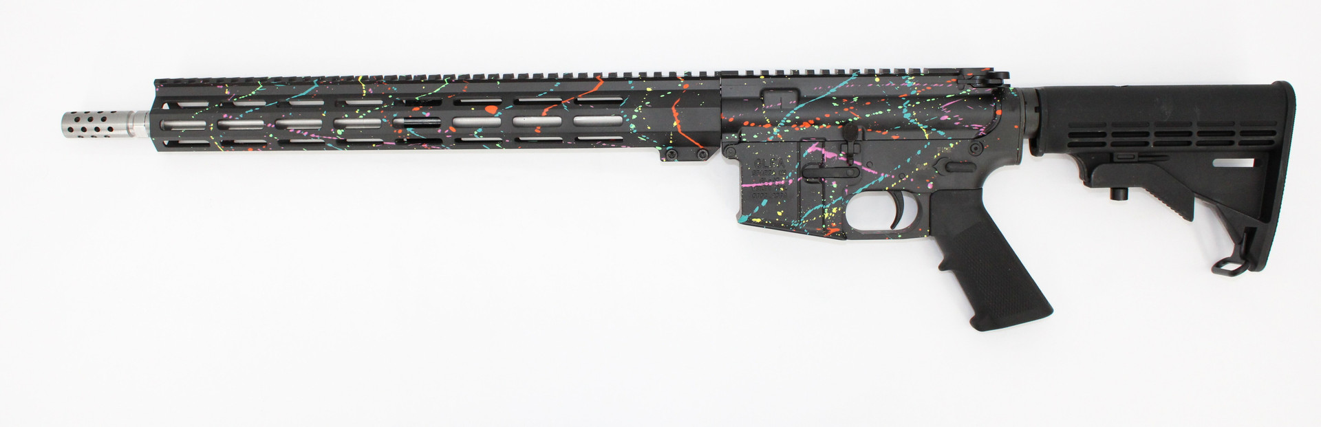 Great Lakes Firearms 223 Wylde GL15223SSSBLK Saved By The Splatter AR