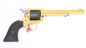 Heritage Manufacturing Rough Rider RR22S6  .22LR 6.5" 6 Rounds Gold/SBK
