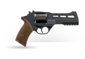 Chiappa Firearms 340.220 Rhino Revolver 50DS .357 Mag 5" 6 Rounds Black Anodized/Walnut