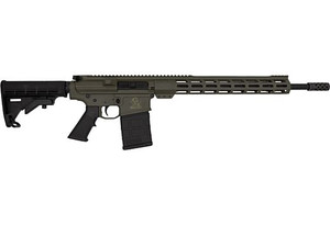 Great Lakes Firearms GL10308ODG Semi-Auto Rifle .308 Win 16" 10+1 Nitride Barrel OD Green Cerakote