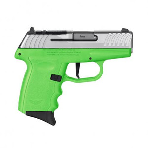 SCCY DVG-1TTLGRDR DVG-1 RDR 9mm 3.10" 10+1 SS/Lime Green