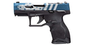 Taurus 1-TX2213Y-US3 TX22 Compact .22LR 3.6" 13+1 OR Blue/Engraved US Flag