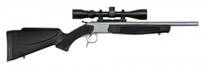CVA Scout CR4818SSC V2 Takedown .300 AAC Blackout 16.5" Single Shot Stainless/Black W/ Konus Pro 1.5-5x32 Scope & Case