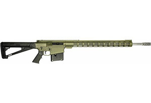 Great Lakes Firearms GL10LA300SSODG  Semi-Auto Rifle .300 Win Mag 24" 5+1 OD Green/Stainless Barrel