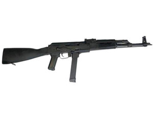 Century Arms WASR-M V2 RI4312-N AK-47 Style Rifle 16" 9mm Accepts Glock Magazines Black