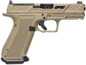 Shadow Systems SS-3024 XR920 Elite 9mm 4" 17+1 Flat Dark Earth/Black Nitride Spiral Fluted Optic Ready