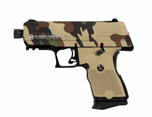 Hi-Point YC9M81 Compact Poly-Frame YC9 9mm 4.12" Threaded Barrel 10+1 M81 Woodland Camo