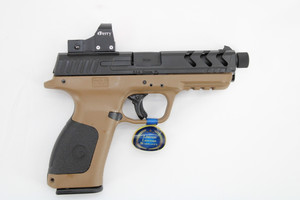 EAA Girsan MC28 SA-TV-BX 390142 9mm 4.70" W/ Optic and Threaded Barrel Black/FDE