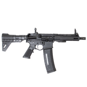 ATI Alpha Maxx HGA ATIGAX5567MLB60 Semi-Auto 5.56x45mm Pistol 60+1 7.5" Barrel 7" Poly Rail Black