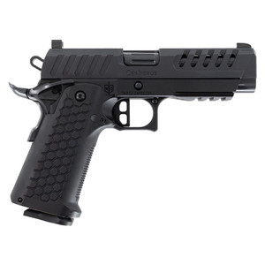 MAC 12500033 Cerberus 9mm Semi-Auto 4.4" Ported Pistol 17+1 Black