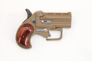 Old West Firearms Derringer SBG38TR Short Bore .38 Special 2.75" Tan W/ Rosewood