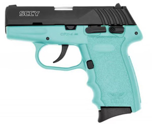 SCCY CPX-4CBSB .380 ACP 2.96" 10+1 DAO Black/SCCY Blue