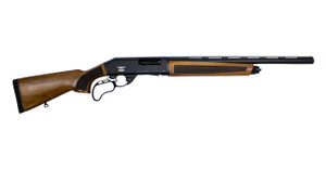 Landor Arms Lever Action 12 Gauge Shotgun 21.5" Multi-Choke 4+1 Wood