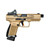 Canik HG6481DV-N TP9 Elite Combat  w/ Vortex Viper Red Dot 4.73" 9mm 15+1/18+1 FDE