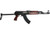 Zastava Arms ZPAPM70 AK47 Semi-Auto Rifle ZR7762UFSR 16.5" 30+1 Serbian Red Furniture/Black Underfolder