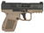 Canik HG7651CABD-N Mete MC9 9mm 3.18" 10+1 Optic Ready Black/FDE CA Compliant
