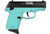 SCCY CPX-1CBSBG3 Gen 3 9mm 10+1 3.1" Black/SCCY Blue W/ Manual Safety